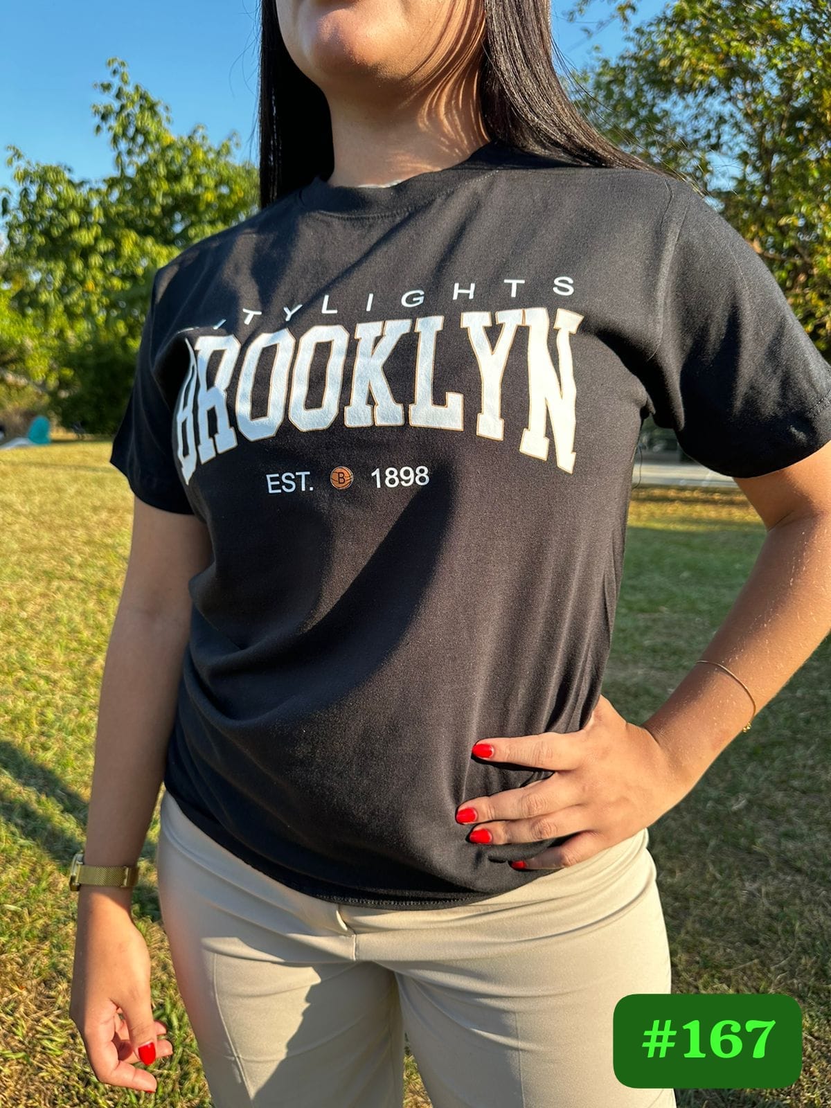 CAMISETA DE DAMA BROOKLYN EST. 1898