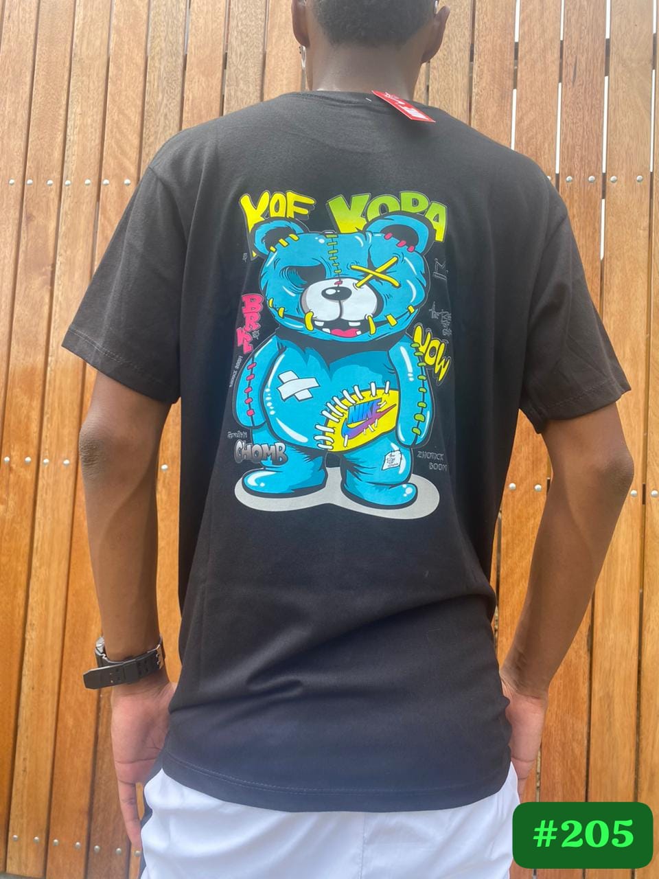 TEDDY BEAR VIBRANT BLACK