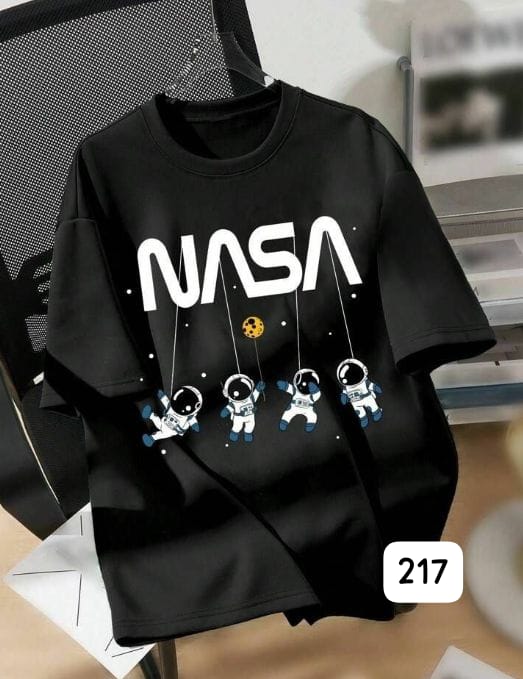 NASA ASTRONAUTS HANGING BLACK OVERSIZE