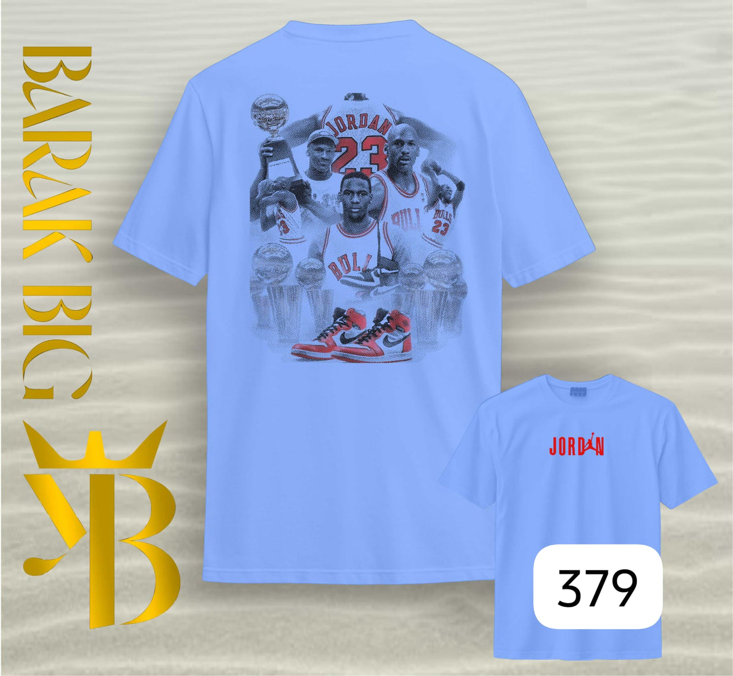 JORDAN LEGACY "TRIUMPH" AZUL OVERSIZE