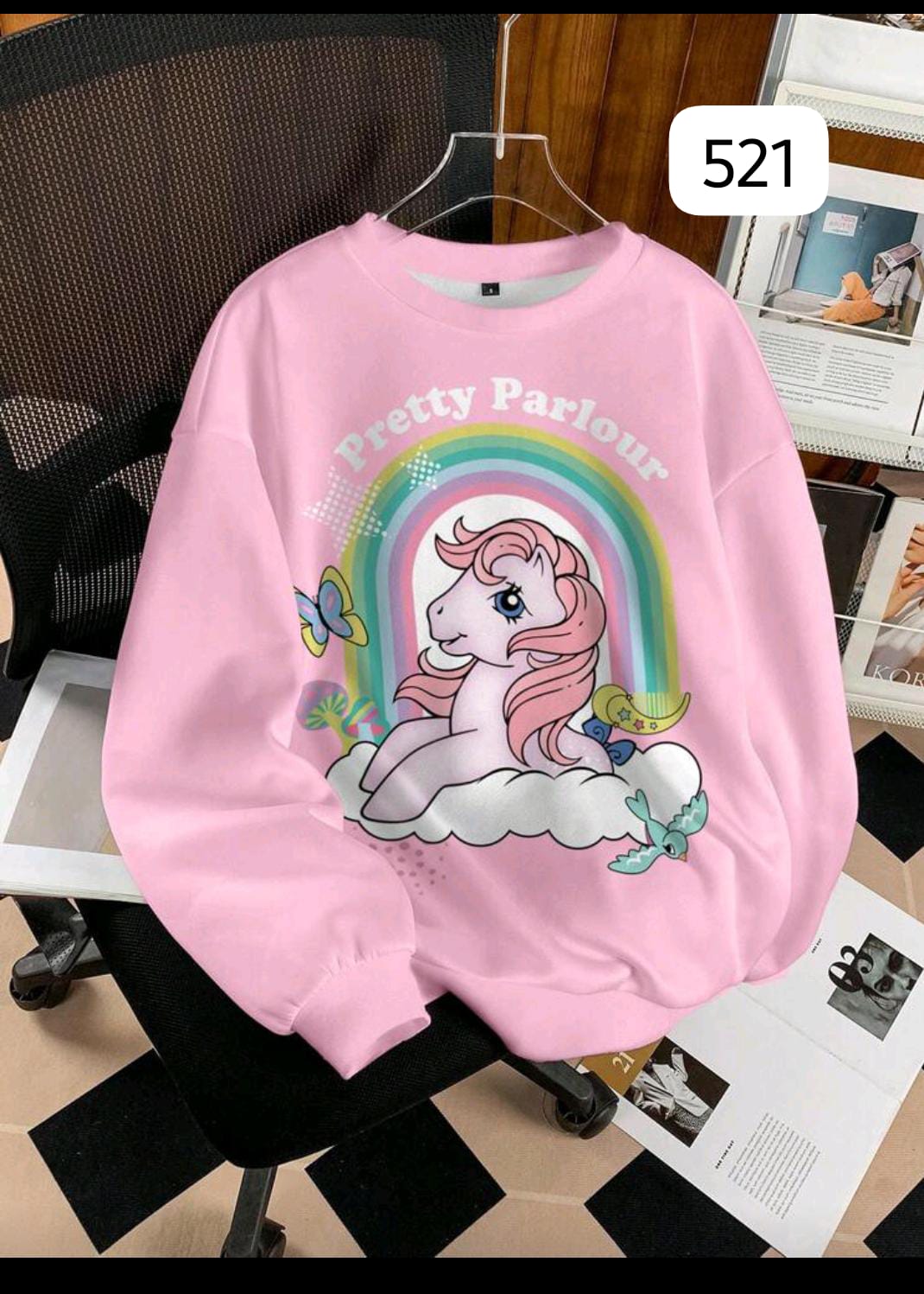 SUDADERA "UNICORN RAINBOW" CREWNECK ESTÉTICA KAWAII