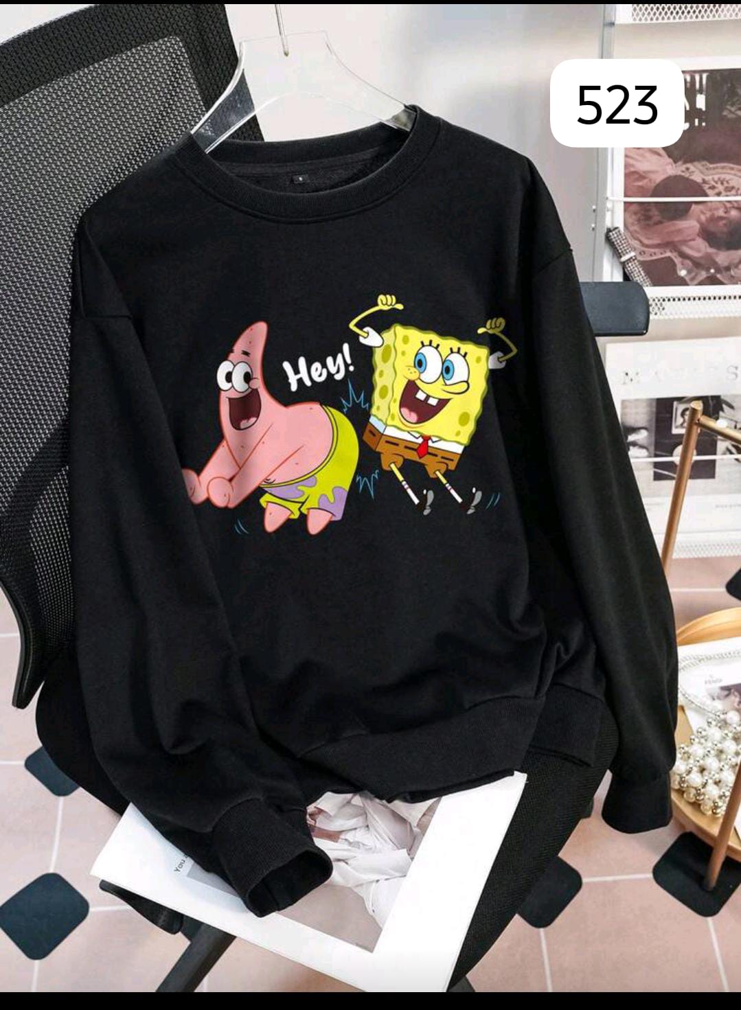 SUDADERA HEY! – EDICIÓN COLECCIONISTA BOB ESPONJA