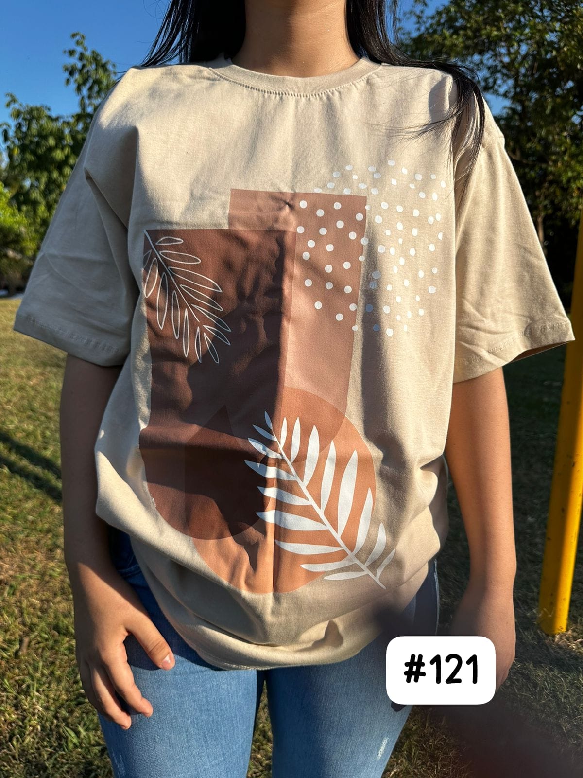 CAMISETA DE DAMA EARTHY MINIMALISM