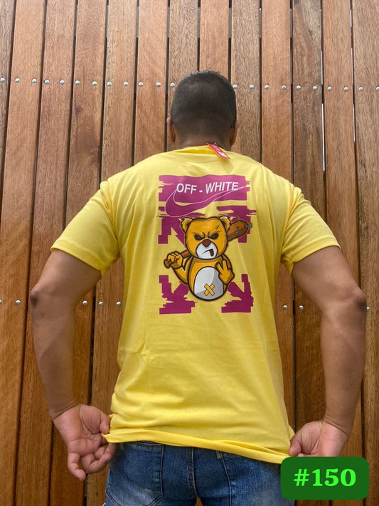 OFF-WHITE ANGRY BEAR YELLOW