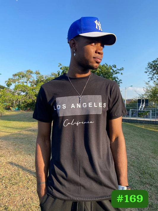 LOS ANGELES CALIFORNIA MINIMALIST BLACK