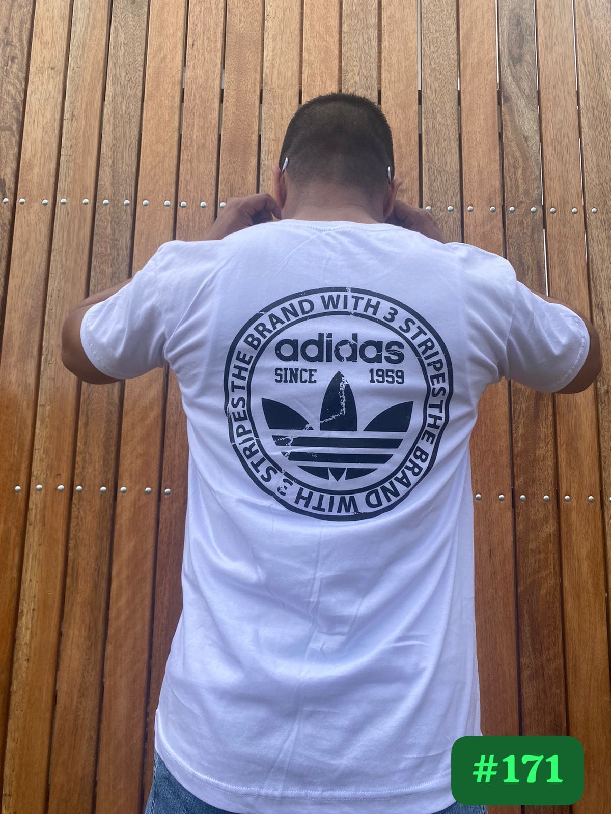 ADIDAS HERITAGE CIRCLE LOGO WHITE