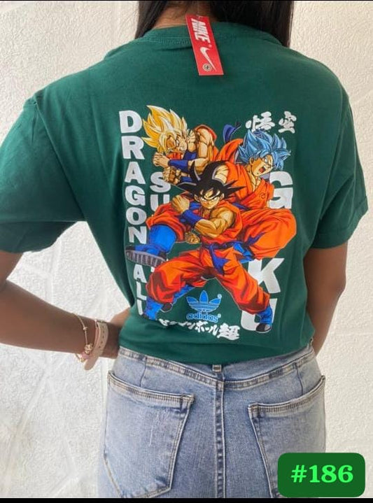 CAMISETA DE DAMA GOKU SUPER SAIYAN