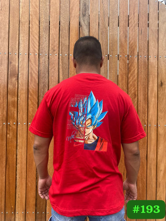 NIKE SON GOKU BLUE "POWER" RED