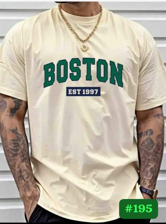 BOSTON EST 1997 VINTAGE CREAM