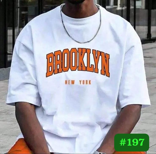 BROOKLYN NEW YORK ARCH ORANGE WHITE