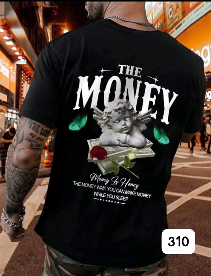 ANGEL "THE MONEY WAY" BLACK OVERSIZE