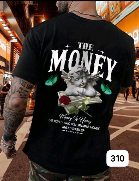 ANGEL "THE MONEY WAY" BLACK OVERSIZE