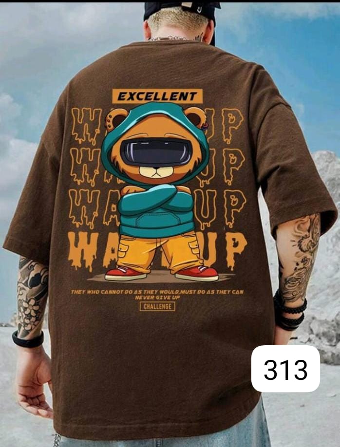 WAKE UP "EXCELLENT BEAR" CHOCOLATE OVERSIZE