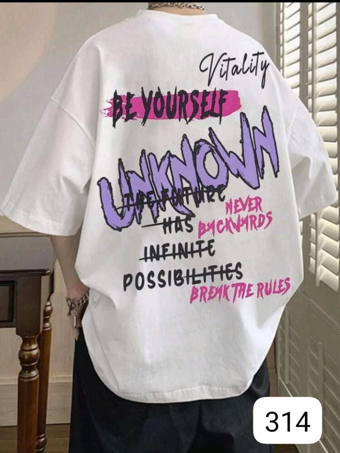 VITALITY "UNKNOWN FUTURE" WHITE OVERSIZE