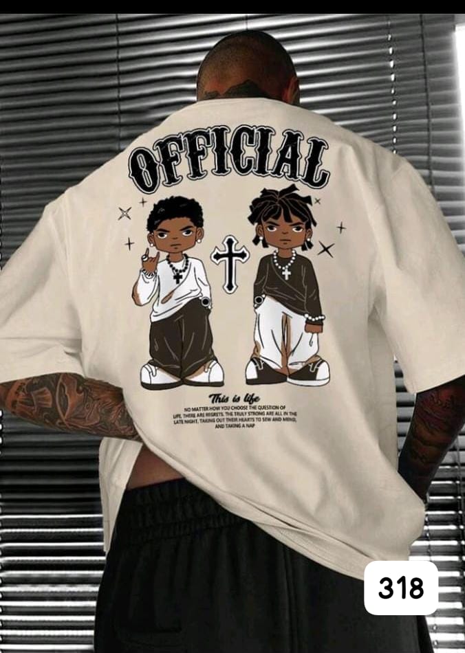 OFFICIAL "THIS IS LIFE" BEIGE OVERSIZE