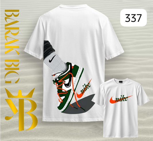 NIKE DUNK "STREET STYLE" WHITE OVERSIZE