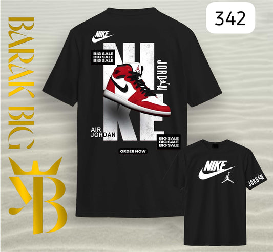 AIR JORDAN "BIG SALE CHICAGO" BLACK OVERSIZE