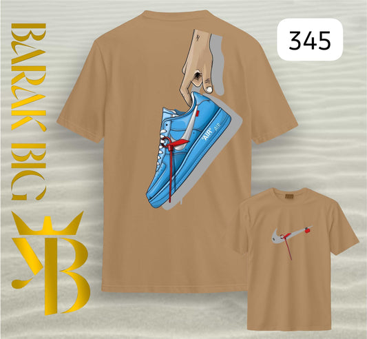 OFF-WHITE x NIKE "AIR FORCE 1 MCA" CHOCOLATE OVERSIZE