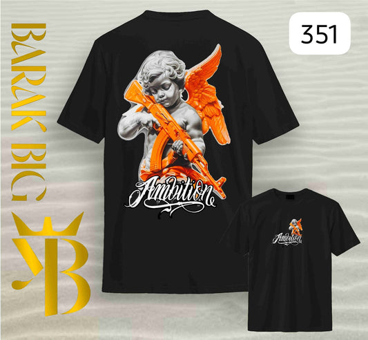 ANGEL "AMBITION AK-47" BLACK OVERSIZE