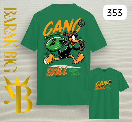 DAFFY DUCK "GANG SKILL" GREEN OVERSIZE