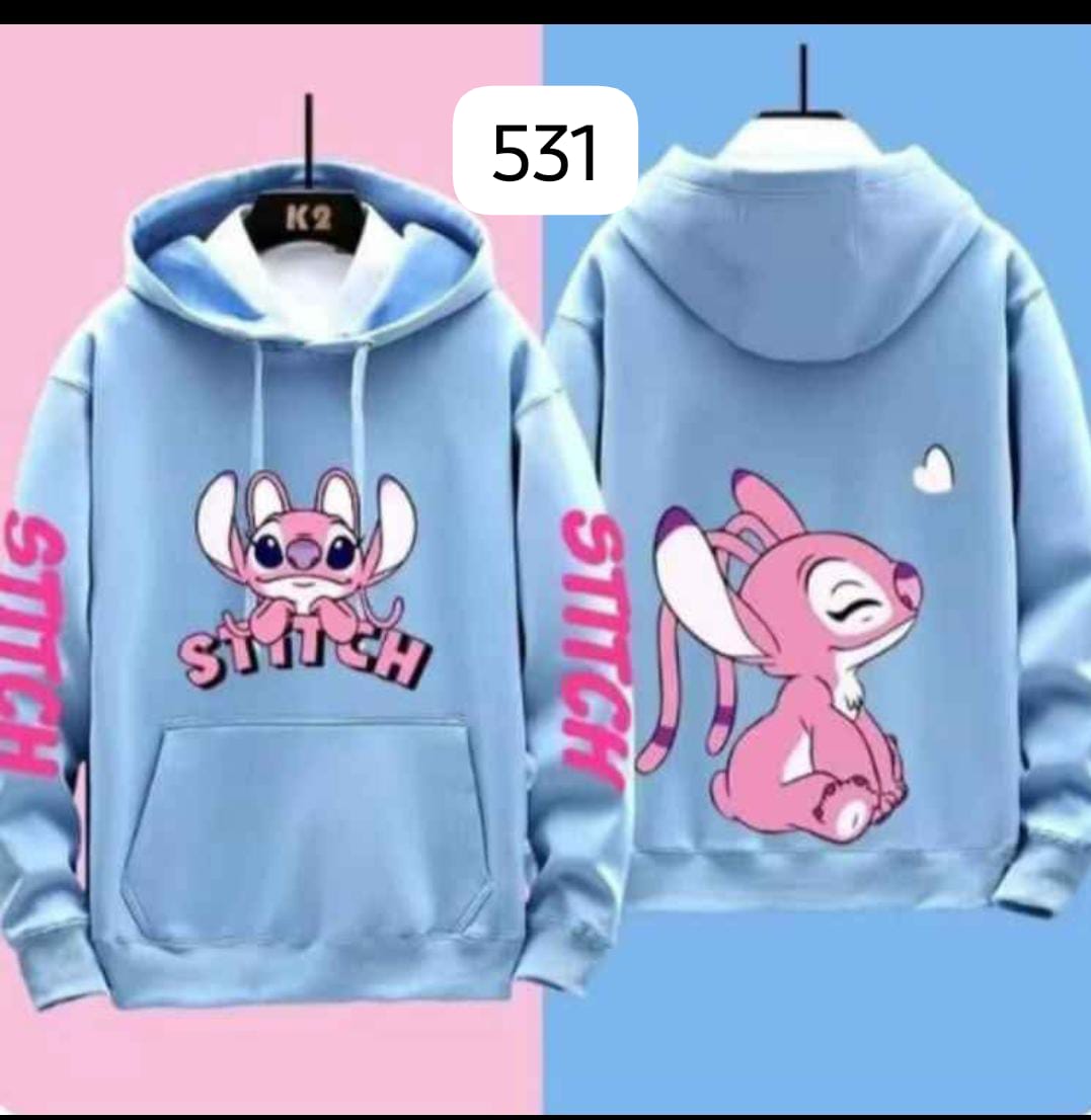 HOODIE "ANGEL" SUDADERA CON CAPUCHA Y ESTAMPADO EN MANGAS
